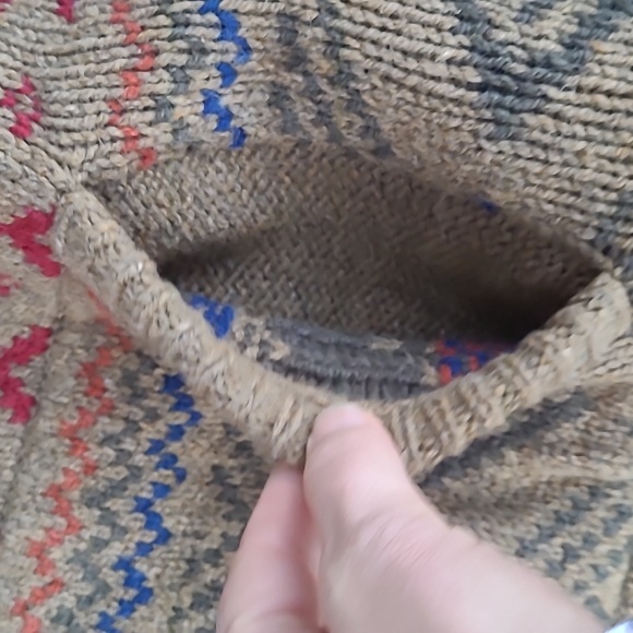 L.L Bean  wool sweater jacket  fleece lined - Picture 5 of 16